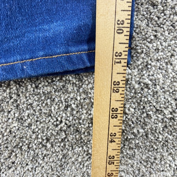 VTG Levis Jeans Womens 14 Dark Blue Denim Pants High Rise Stretch 80s 90s USA - Picture 4 of 10